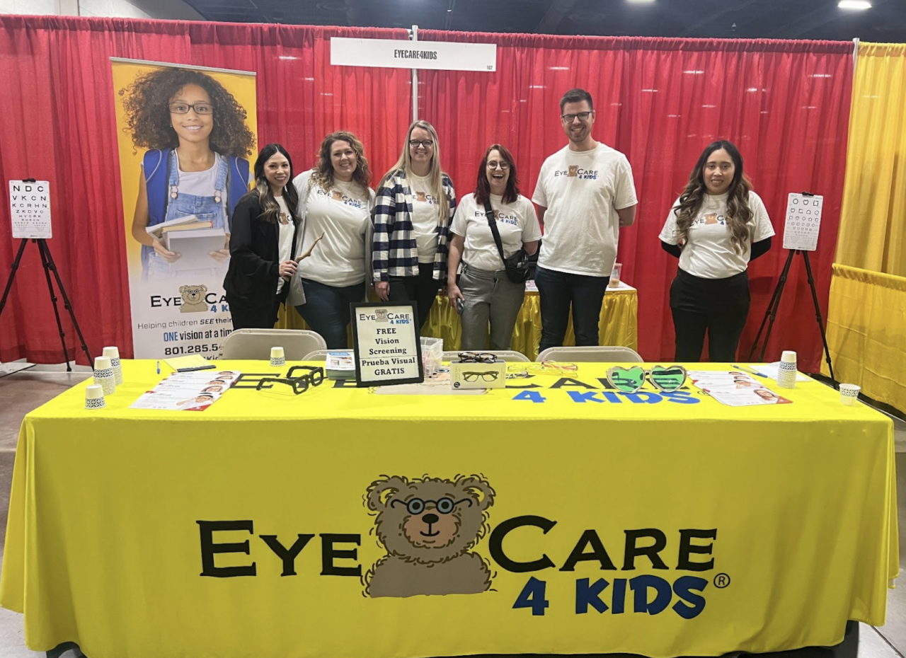 EyeCare4Kids Screens Nearly 250 at Safe Kids Fair Utah EyeCare4Kids